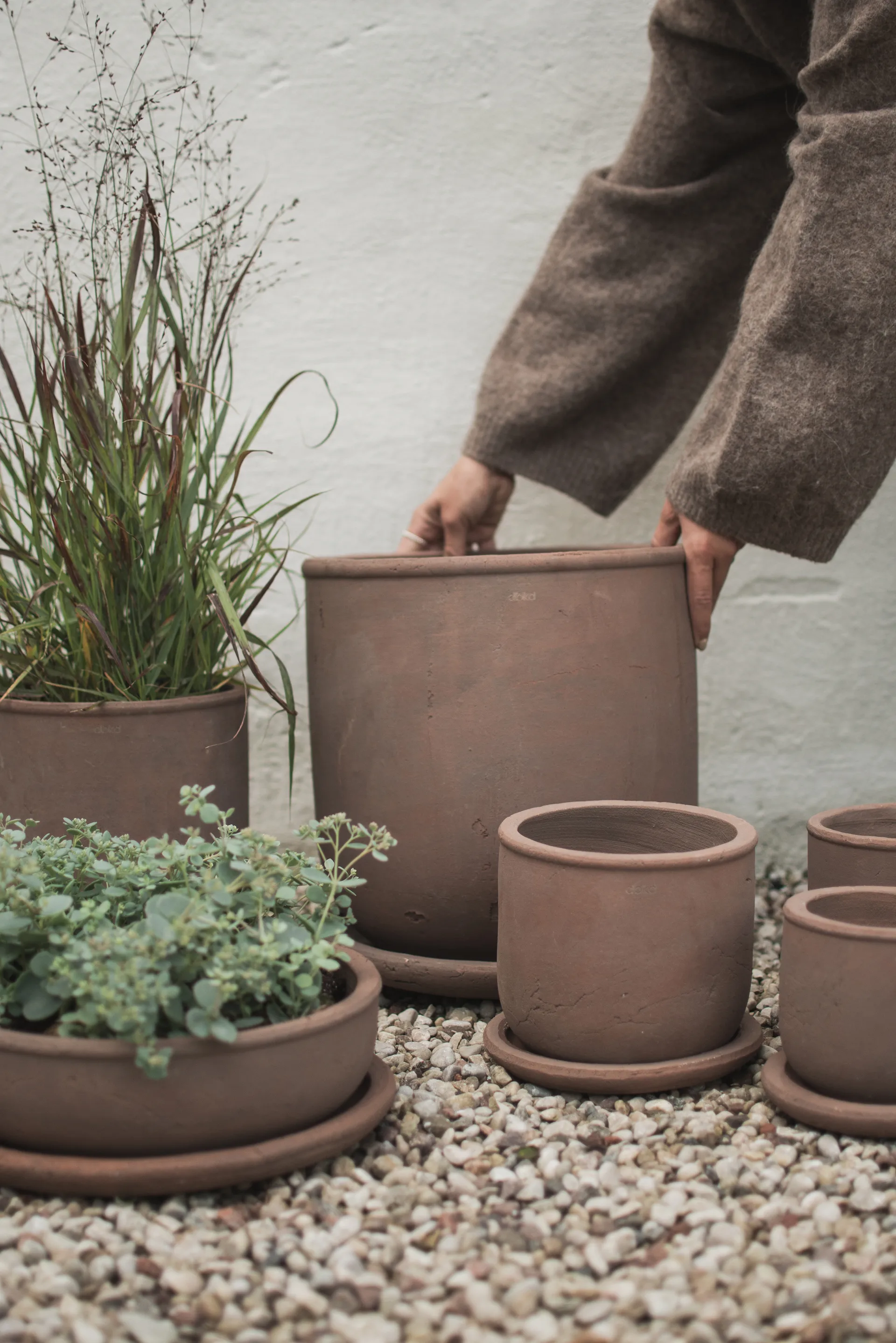 Terra kruka, Brown, Ø33x36 cm DBKD