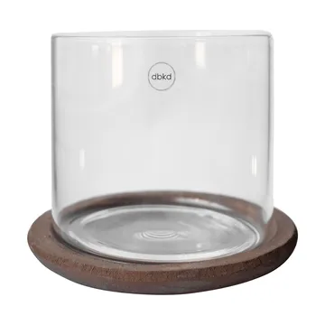 Terra ljuslykta - Brown, 15 cm - DBKD