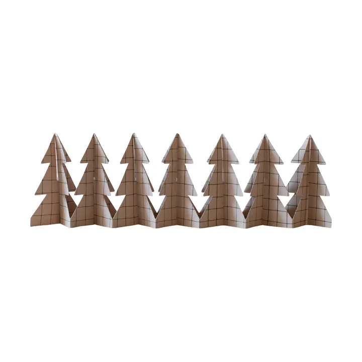 Tree in a row dekoration - Square sand, 12x60 cm - DBKD