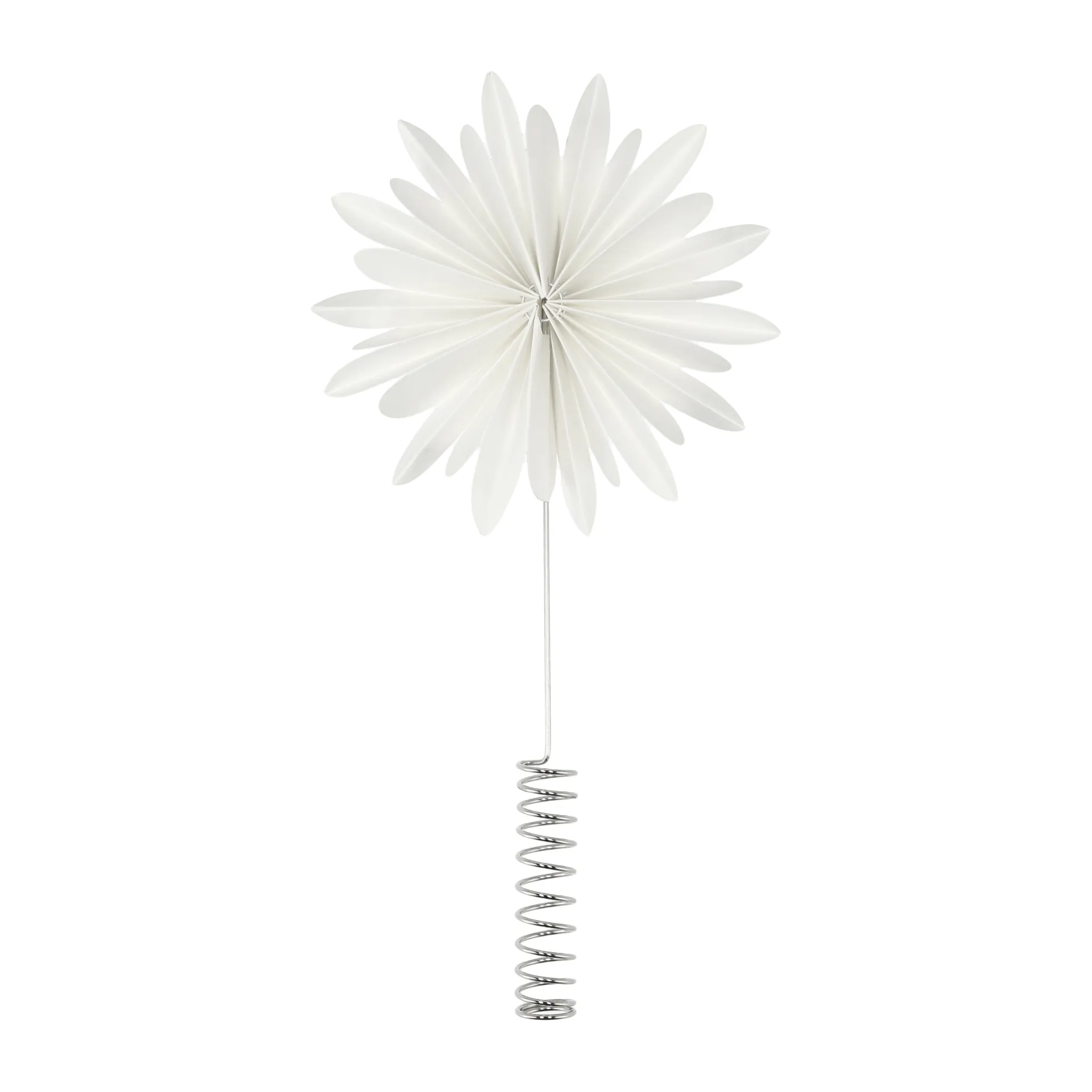 Tree tops flower julgransstjärna, White DBKD