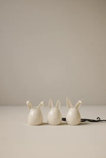 Triplets påskhare 3-pack - Vanilla - DBKD