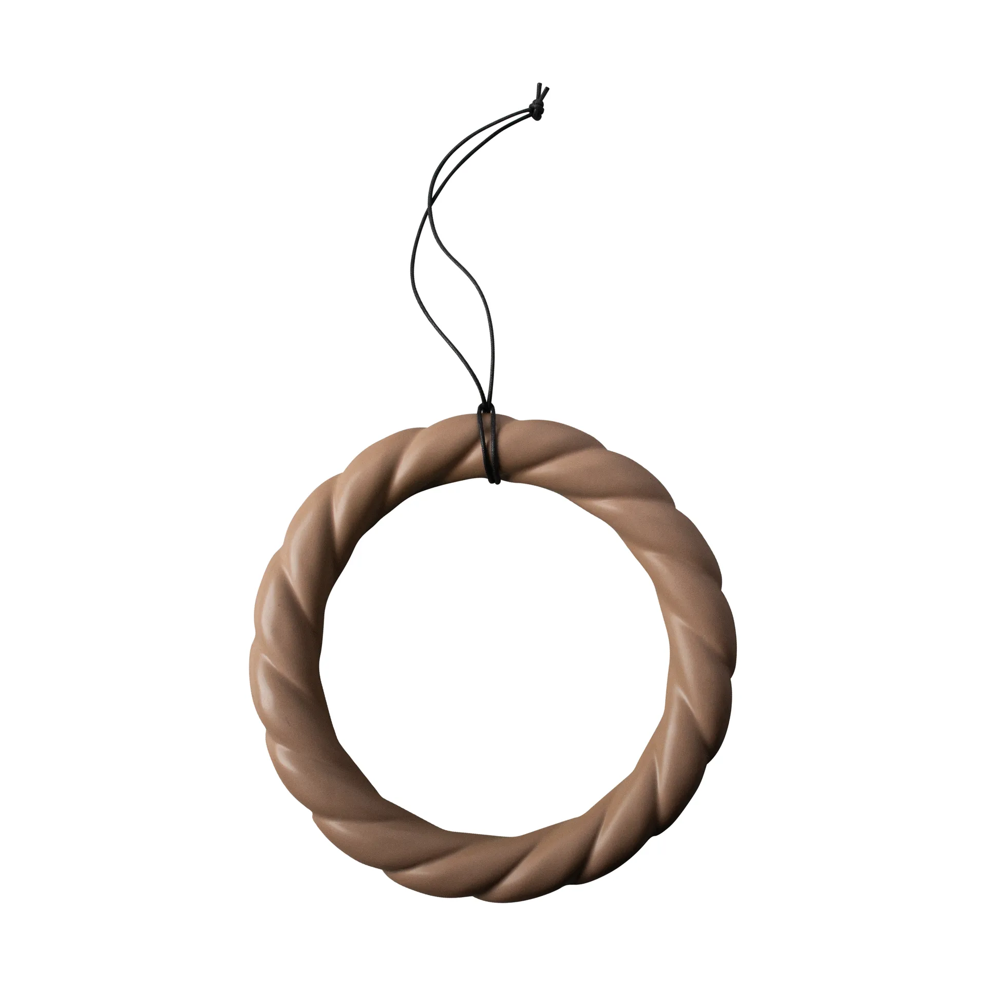 Twine krans Ø27 cm, Nougat DBKD