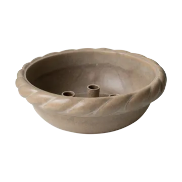 Twine plate ljusstake Ø30 cm - Beige - DBKD