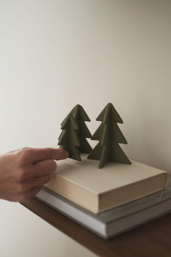 Winter tree dekoration, Green, 7 cm DBKD