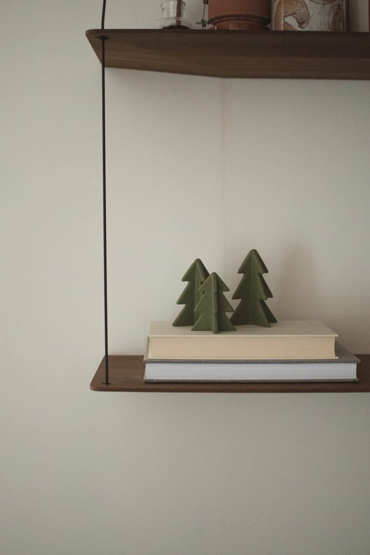Winter tree dekoration, Green, 7 cm DBKD