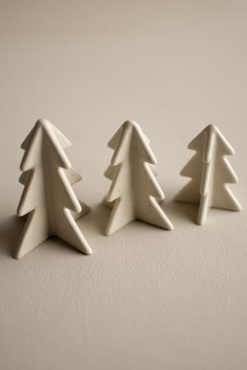 Winter tree dekoration - Vanilla, 8 cm - DBKD