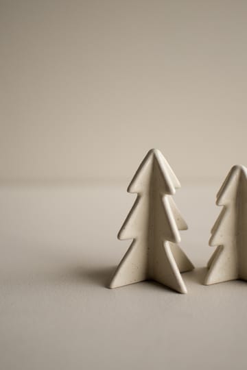Winter tree dekoration - Vanilla, 9,5 cm - DBKD