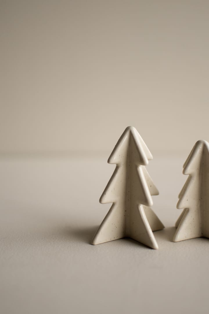Winter tree dekoration, Vanilla, 9,5 cm DBKD