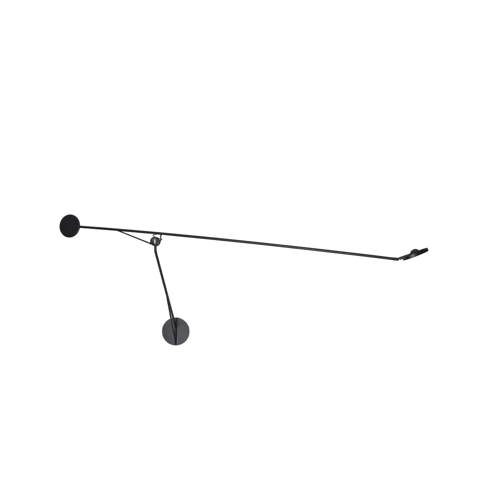 Aaro vägglampa, svart DCWéditions
