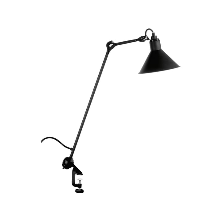 Lampe Gras 201 bordslampa - svart, led- klämfäste - DCWéditions