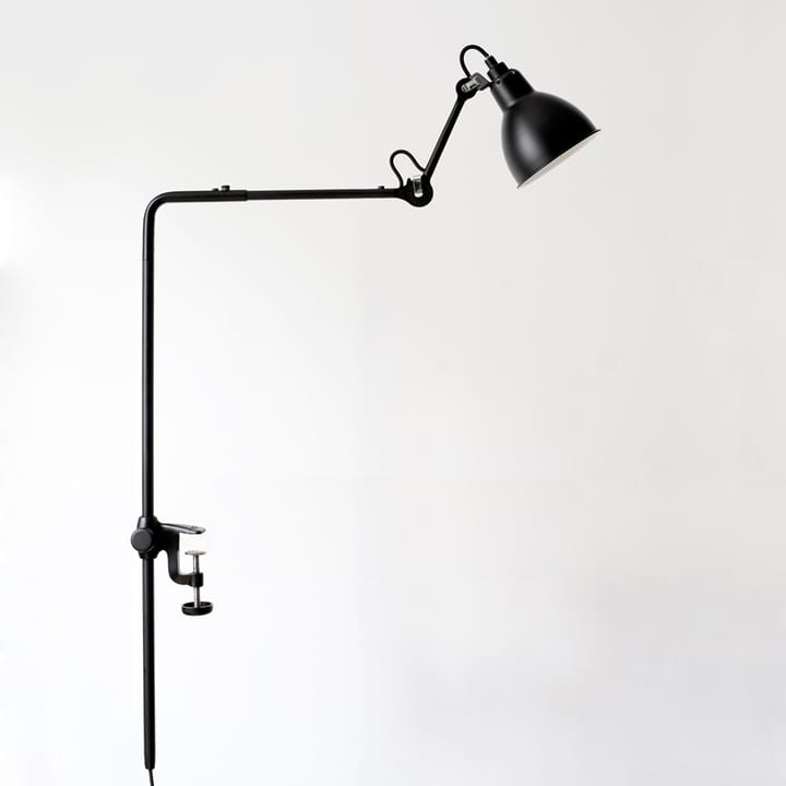Lampe Gras 226 bordslampa - svart, klämfäste - DCWéditions