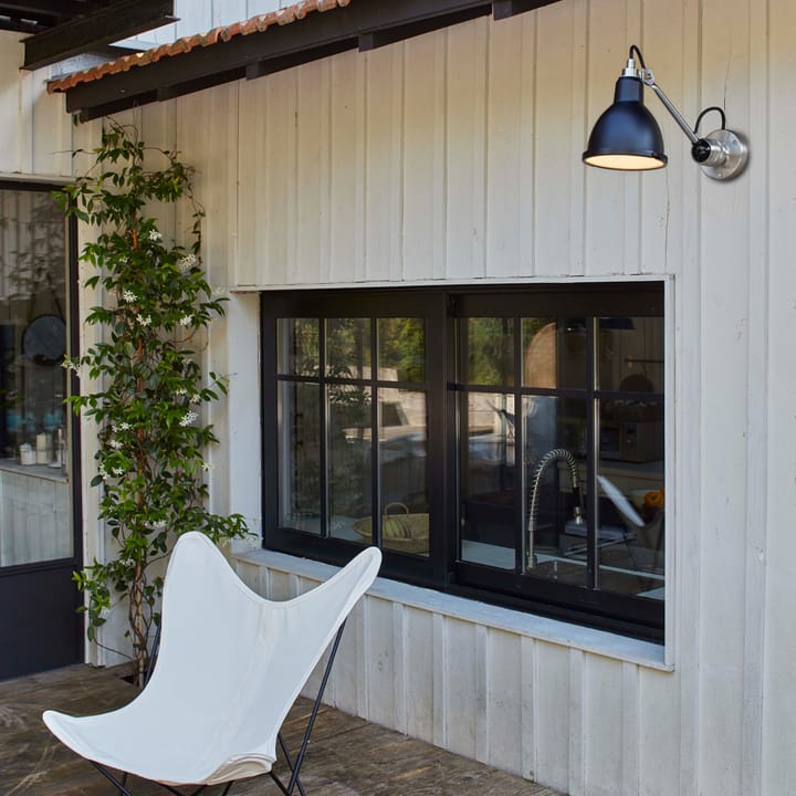 Lampe Gras 304 XL Outdoor vägglampa - black, fast montage - DCWéditions