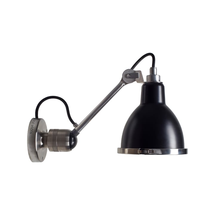 Lampe Gras 304 XL Outdoor vägglampa - black, fast montage - DCWéditions