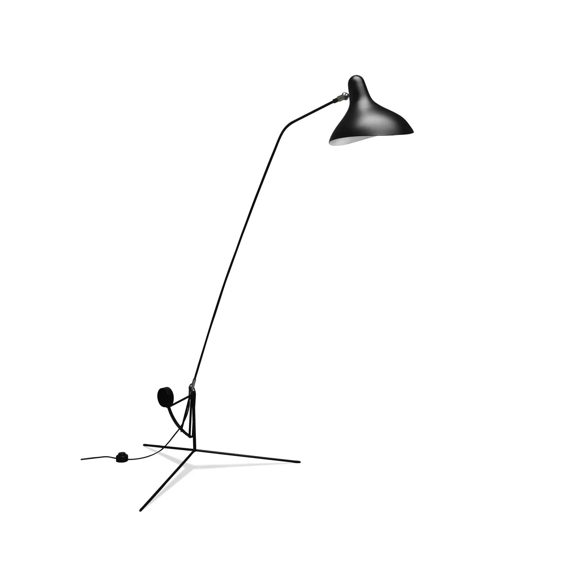 Mantis BS1 golvlampa, svart DCWéditions