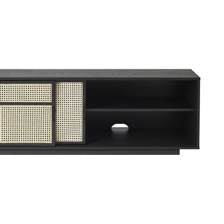 Air sideboard low, svart, rotting Design House Stockholm