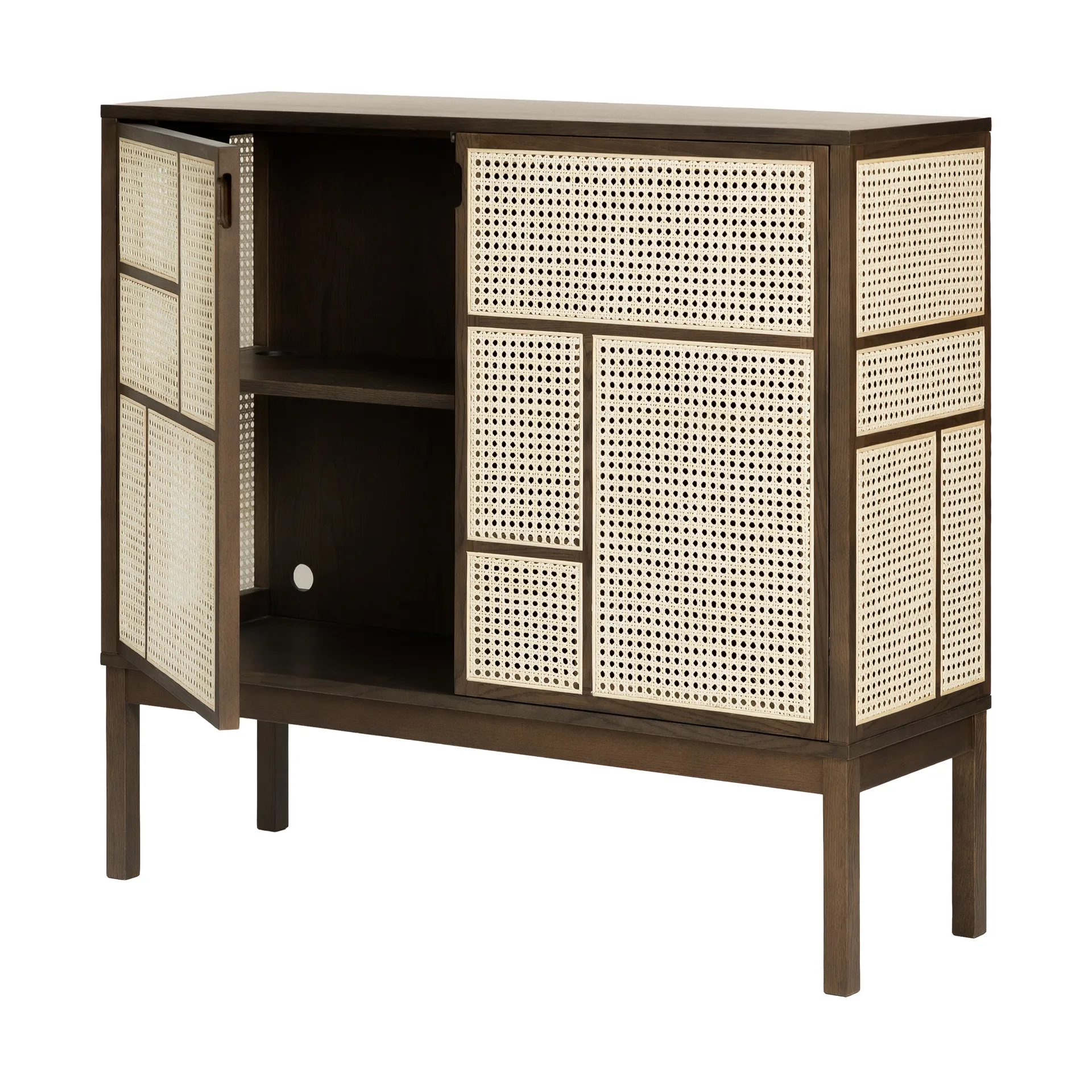 Air sideboard, Mörk ek, 120x110 cm, med ben Design House Stockholm