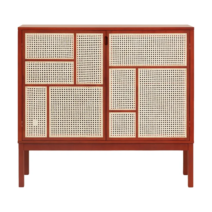 Air sideboard - Red, 120x110 cm, med ben - Design House Stockholm