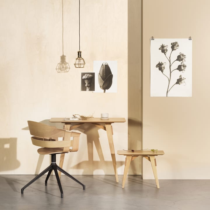 Arco sidobord L, svart Design House Stockholm