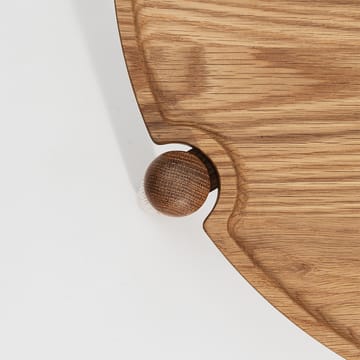 Aria soffbord Ø90 cm - Ek 30 cm - Design House Stockholm
