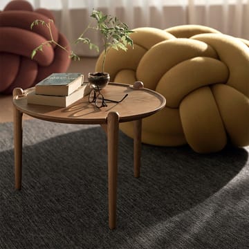 Aria soffbord Ø90 cm - Ek 30 cm - Design House Stockholm