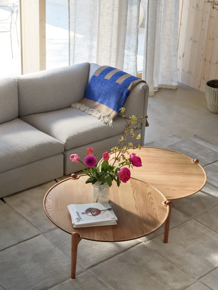 Aria soffbord Ø90 cm, Ek 42,5 cm Design House Stockholm