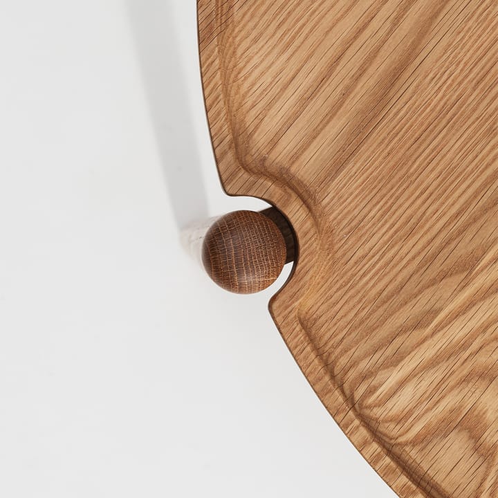 Aria soffbord Ø90 cm, Ek 42,5 cm Design House Stockholm