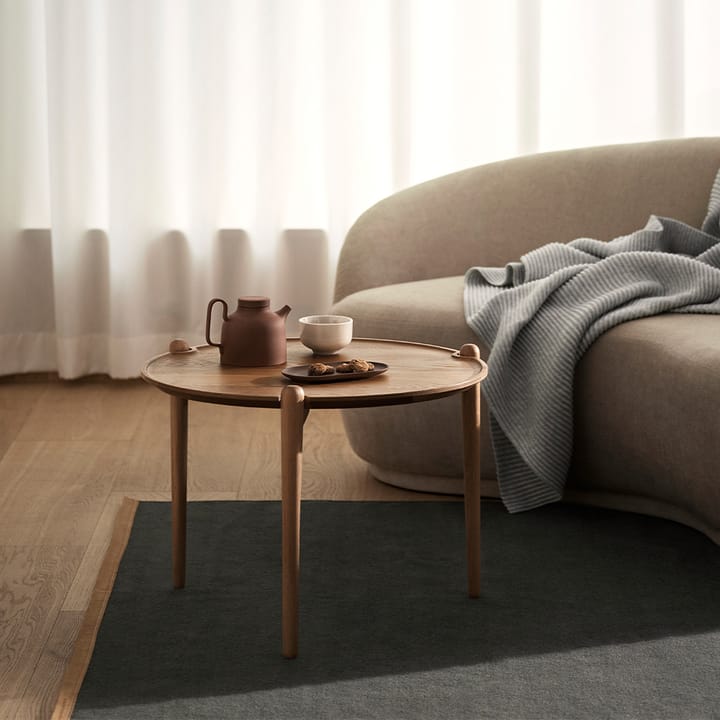 Aria soffbord Ø90 cm, Ek 42,5 cm Design House Stockholm