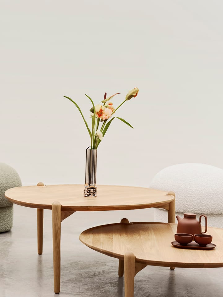 Aria soffbord Ø90 cm, Ek 42,5 cm Design House Stockholm