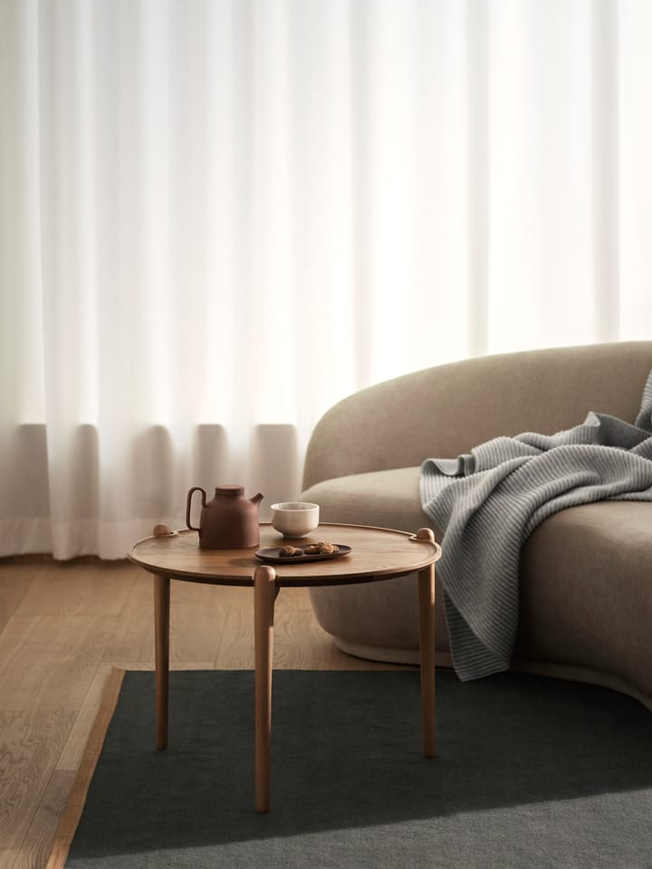 Aria soffbord högt 46 cm - Ek - Design House Stockholm