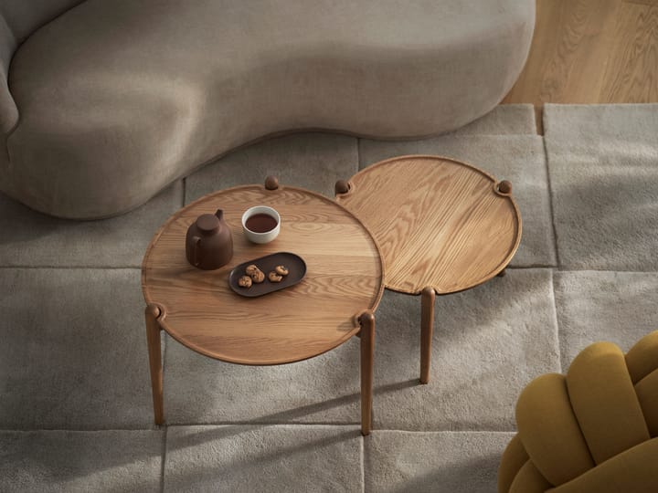 Aria soffbord högt 46 cm, Ek Design House Stockholm