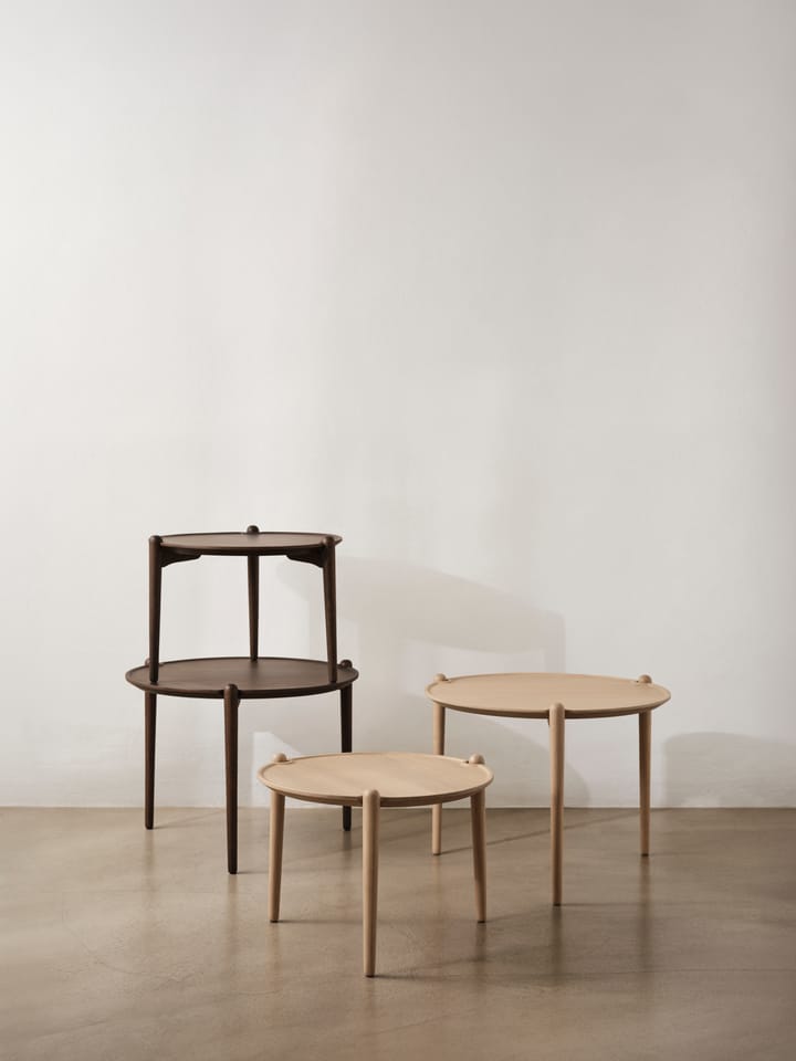 Aria soffbord högt 46 cm, Light oak Design House Stockholm