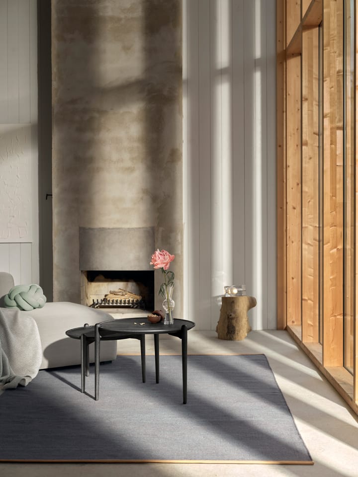 Aria soffbord högt 46 cm, Svart ek Design House Stockholm