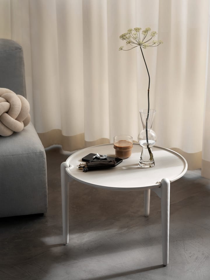 Aria soffbord lågt 37 cm, Vit Design House Stockholm