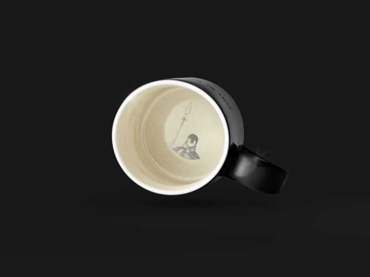 Astrid Lindgren mugg, all makt åt Tengil, Svensk text Design House Stockholm