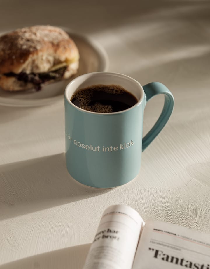 Astrid Lindgren mugg, du är inte klok…, Svensk text Design House Stockholm