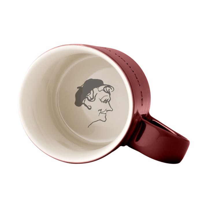 Astrid Lindgren mugg, ja, jag tror att livets…, Svensk text Design House Stockholm
