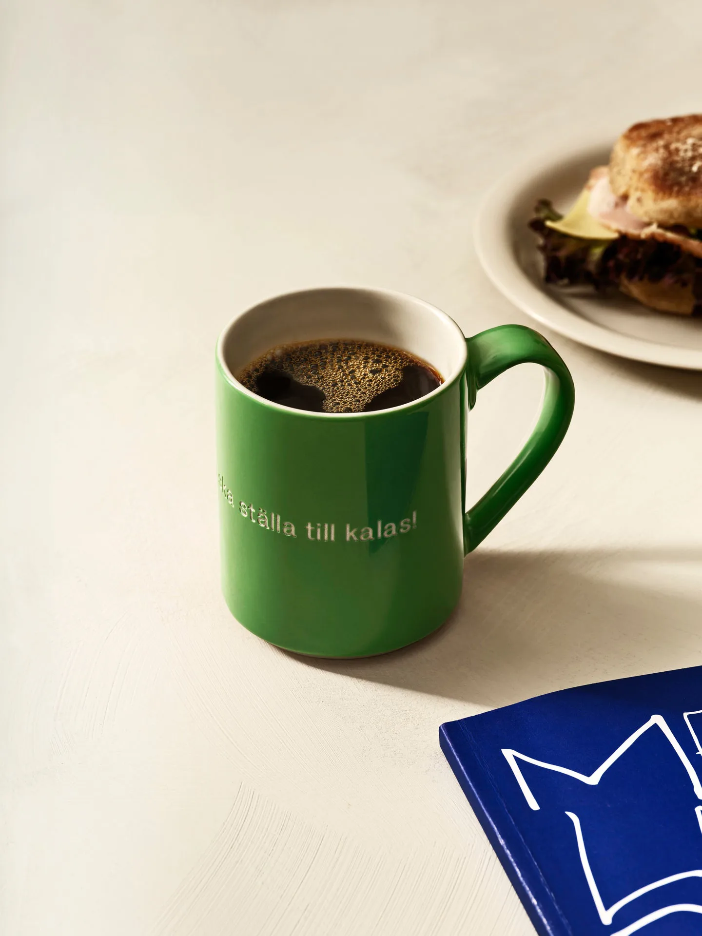 Astrid Lindgren mugg, jag vet en som ska…, Svensk text Design House Stockholm