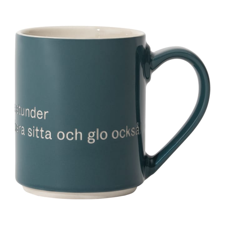 Astrid Lindgren mugg, och så ska man ju ha - Svensk text - Design House Stockholm