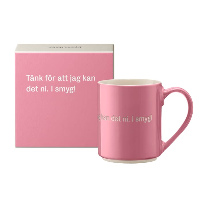 Astrid Lindgren mugg, tänk för att jag kan… - Svensk text - Design House Stockholm