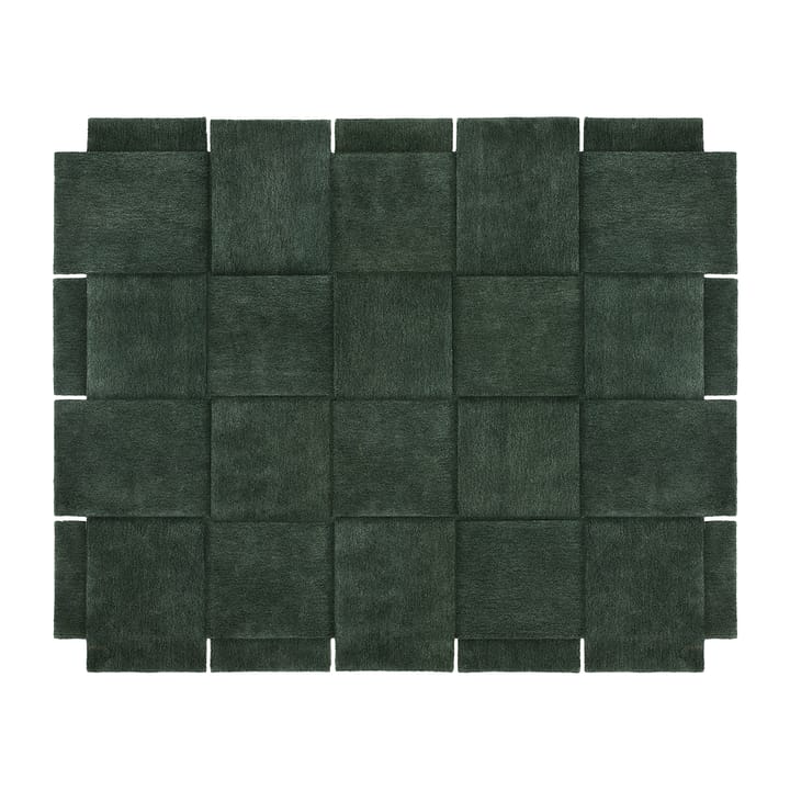 Basket matta, grön - 245x300 cm - Design House Stockholm
