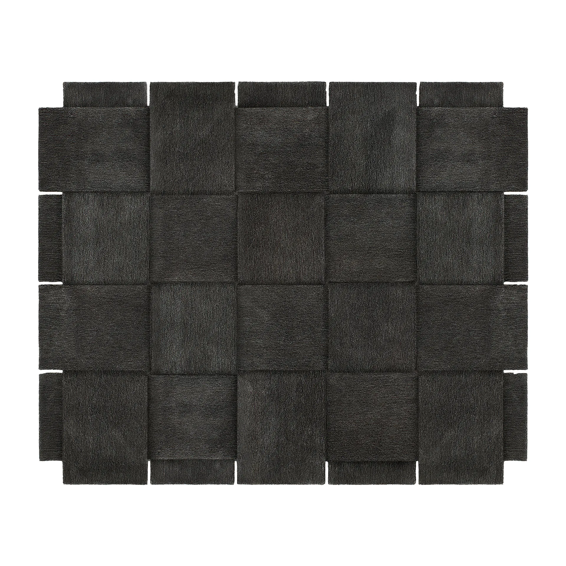 Basket matta, mörk grå, 245x300 cm Design House Stockholm