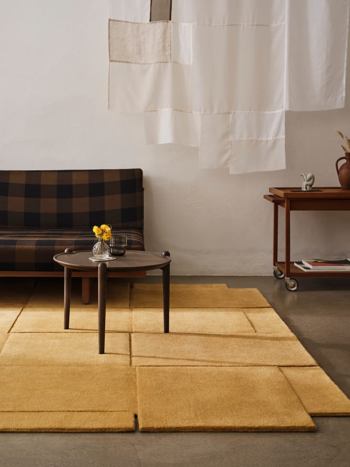 Basket matta yellow ochre, 245x300 cm Design House Stockholm