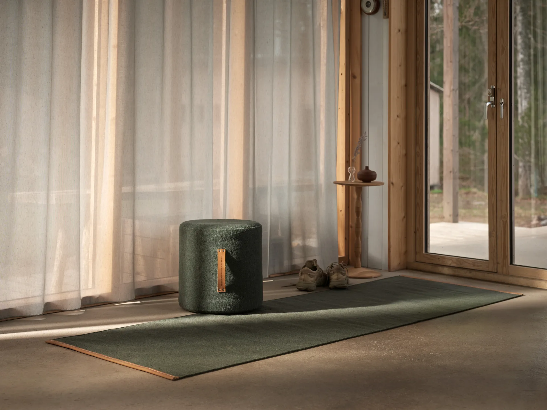 Björk matta grön, 80 x 250 cm Design House Stockholm