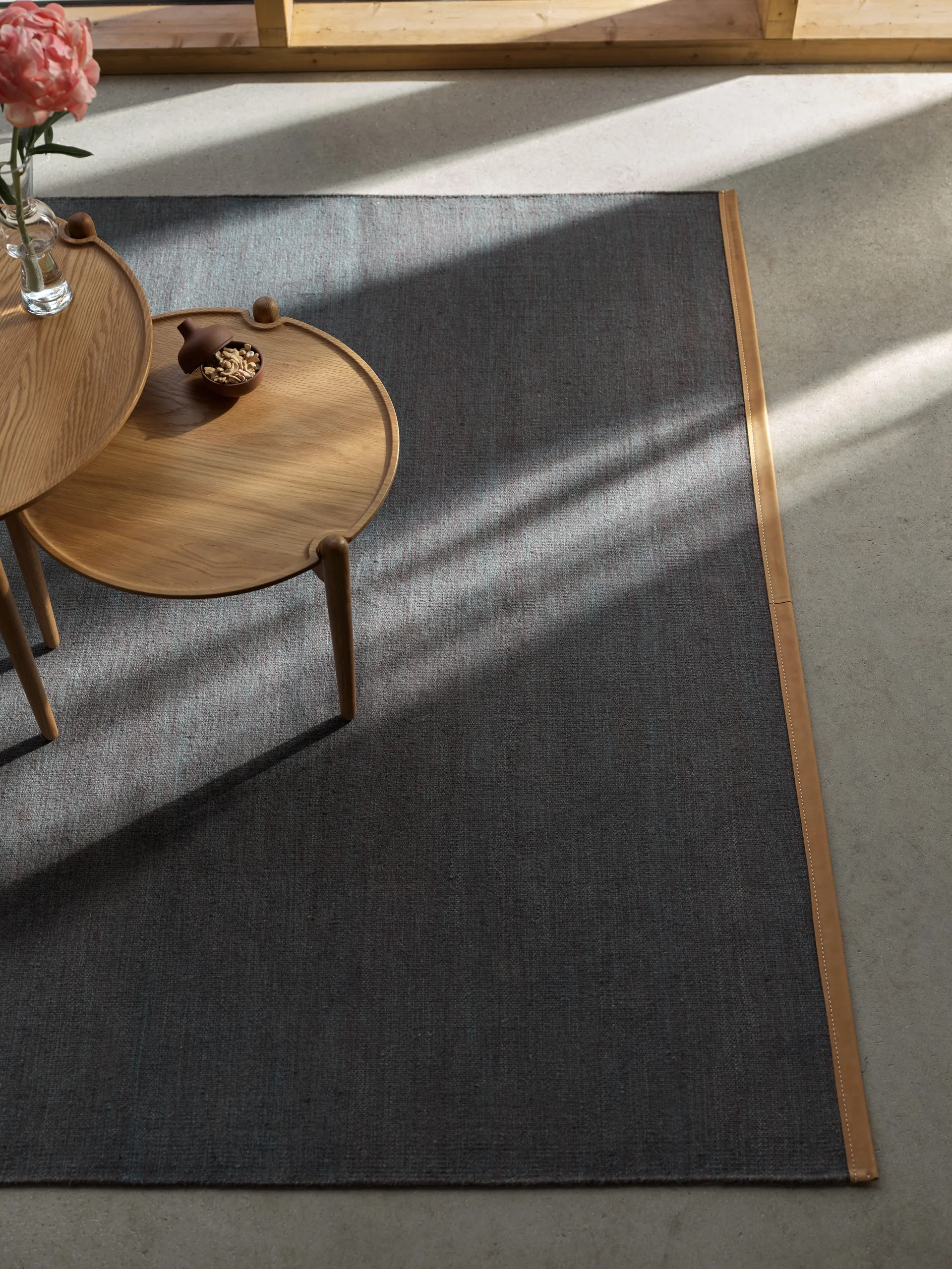 Björk matta stor blå, 170 x 240 cm Design House Stockholm