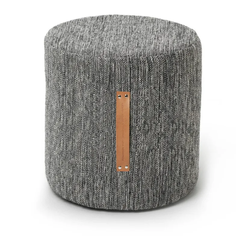 Björk rund pall hög, Mörkgrå, Ø45x45 cm Design House Stockholm