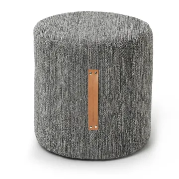 Björk rund pall hög - Mörkgrå, Ø45x45 cm - Design House Stockholm