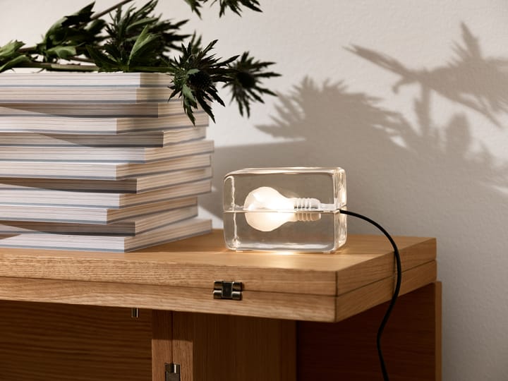 Block Lamp mini bordslampa - klar - Design House Stockholm