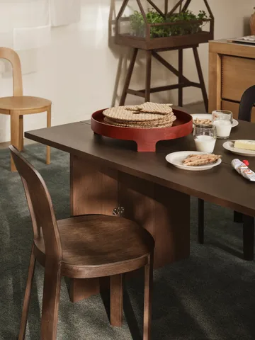 Bridge bricka - Red, Ø42 cm - Design House Stockholm