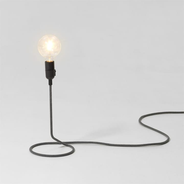 Cord Lamp mini, svart-vit Design House Stockholm