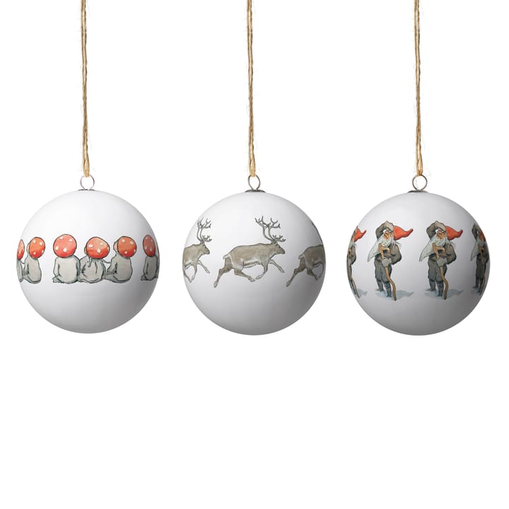 Elsa Beskow julkula 3-pack, Set nr 8 Design House Stockholm